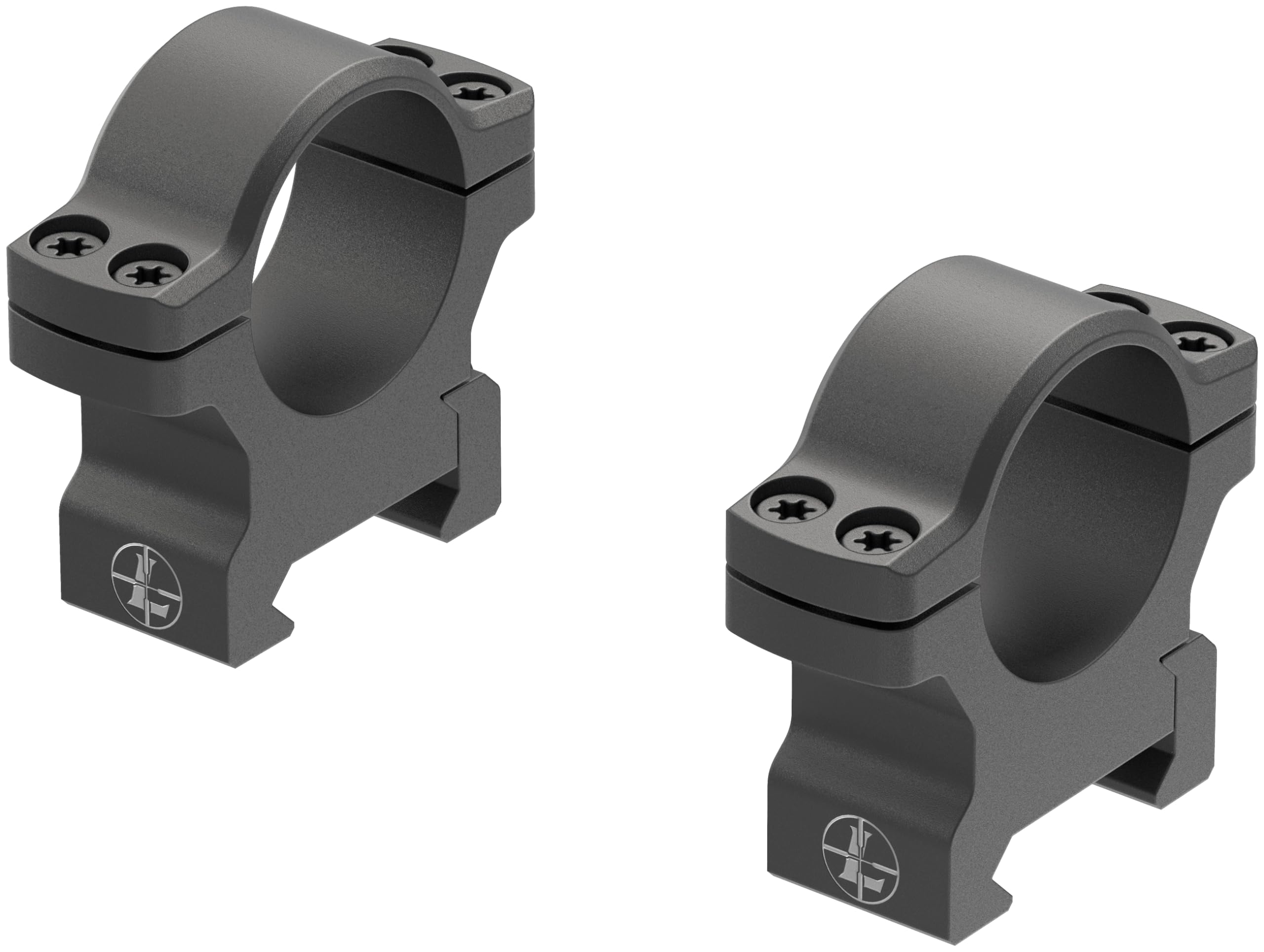 LEUPOLD BackCountry Cross Slot 1-in Medium Rings Matte Black