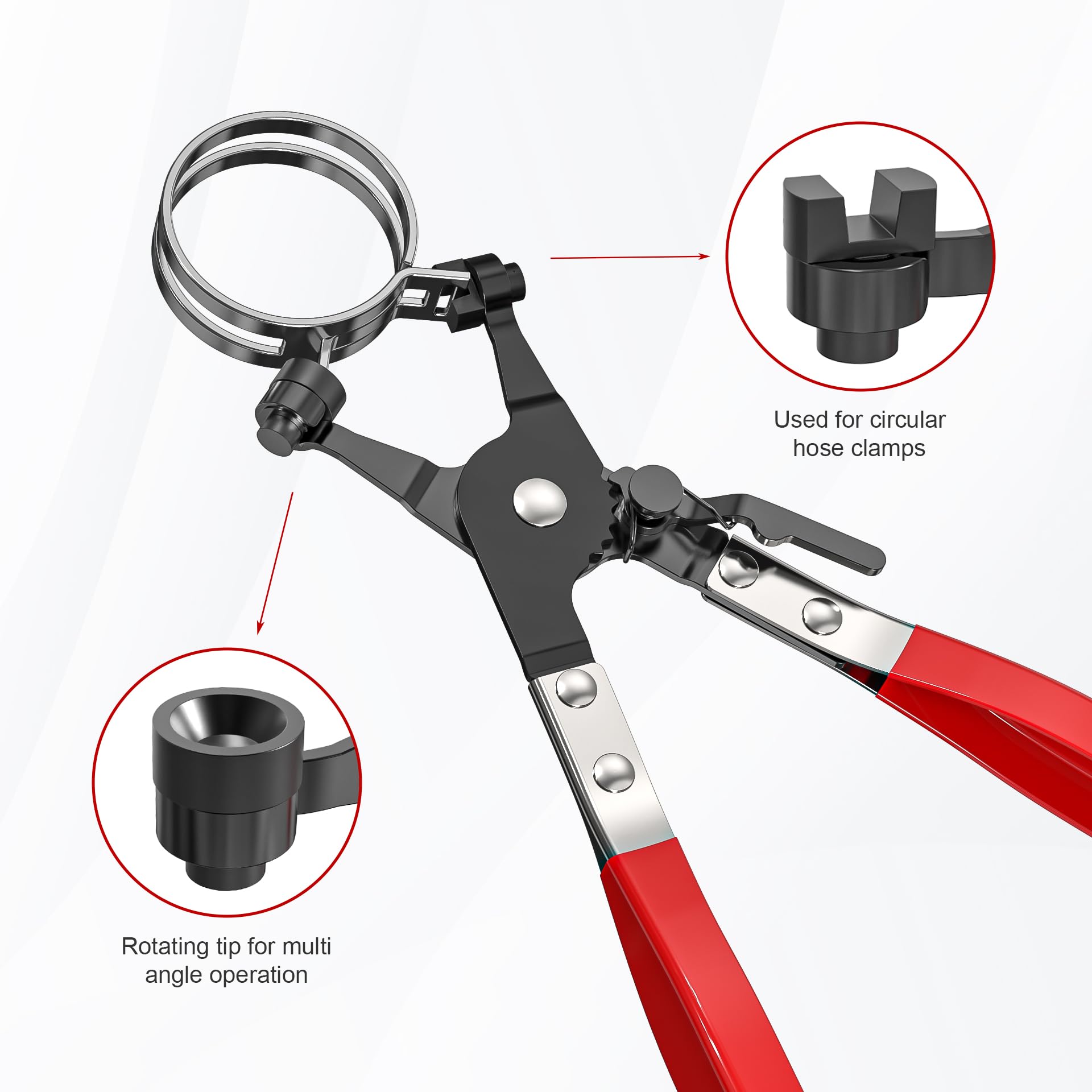 メンテナンス COMMERCIAL CLAMP HEAD Ziopetru Hose Clamp Pliers | Heavy-duty Automotive Repairing