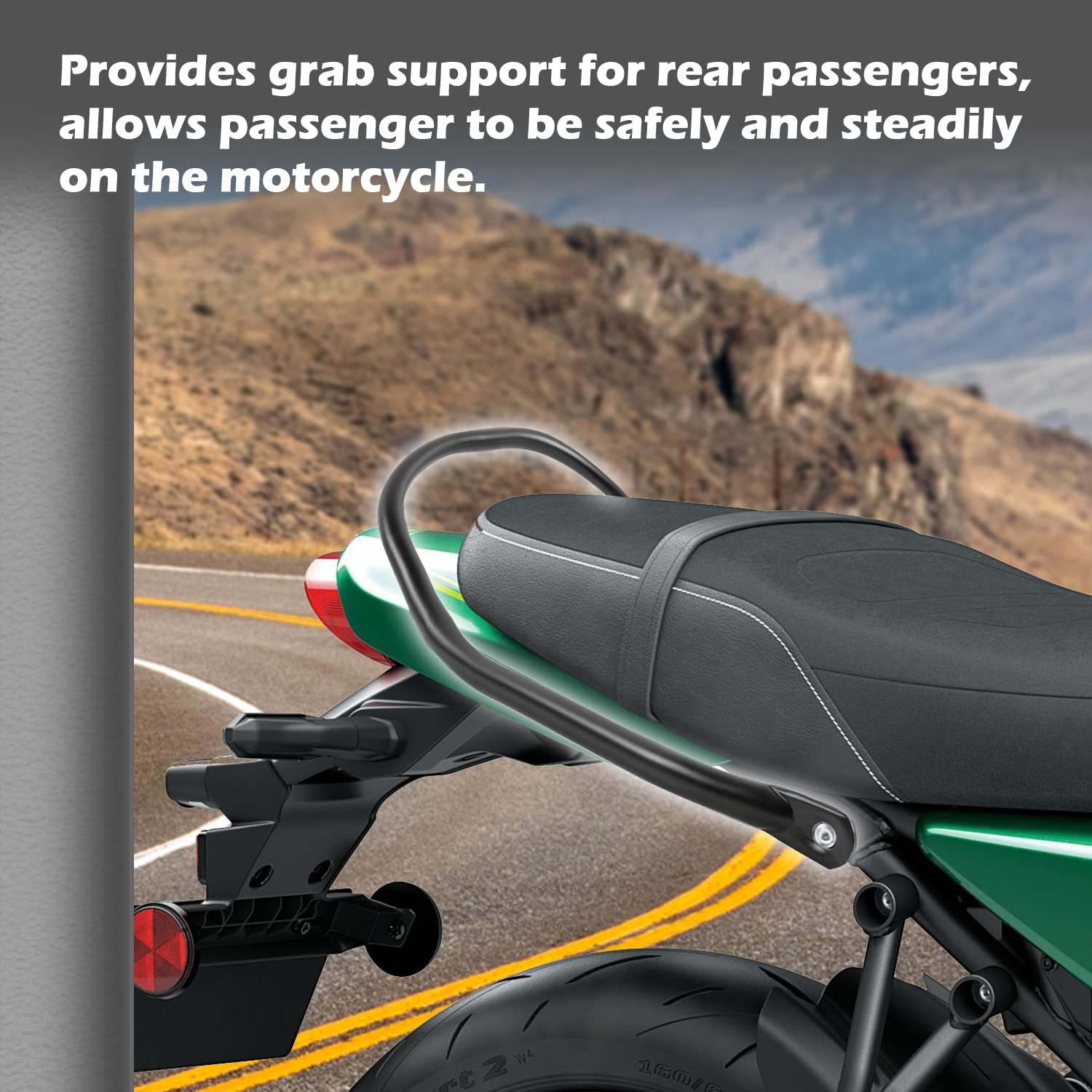 Amazon.com: Motorcycle Z650RS Rear Passenger Pillion Grab Bar