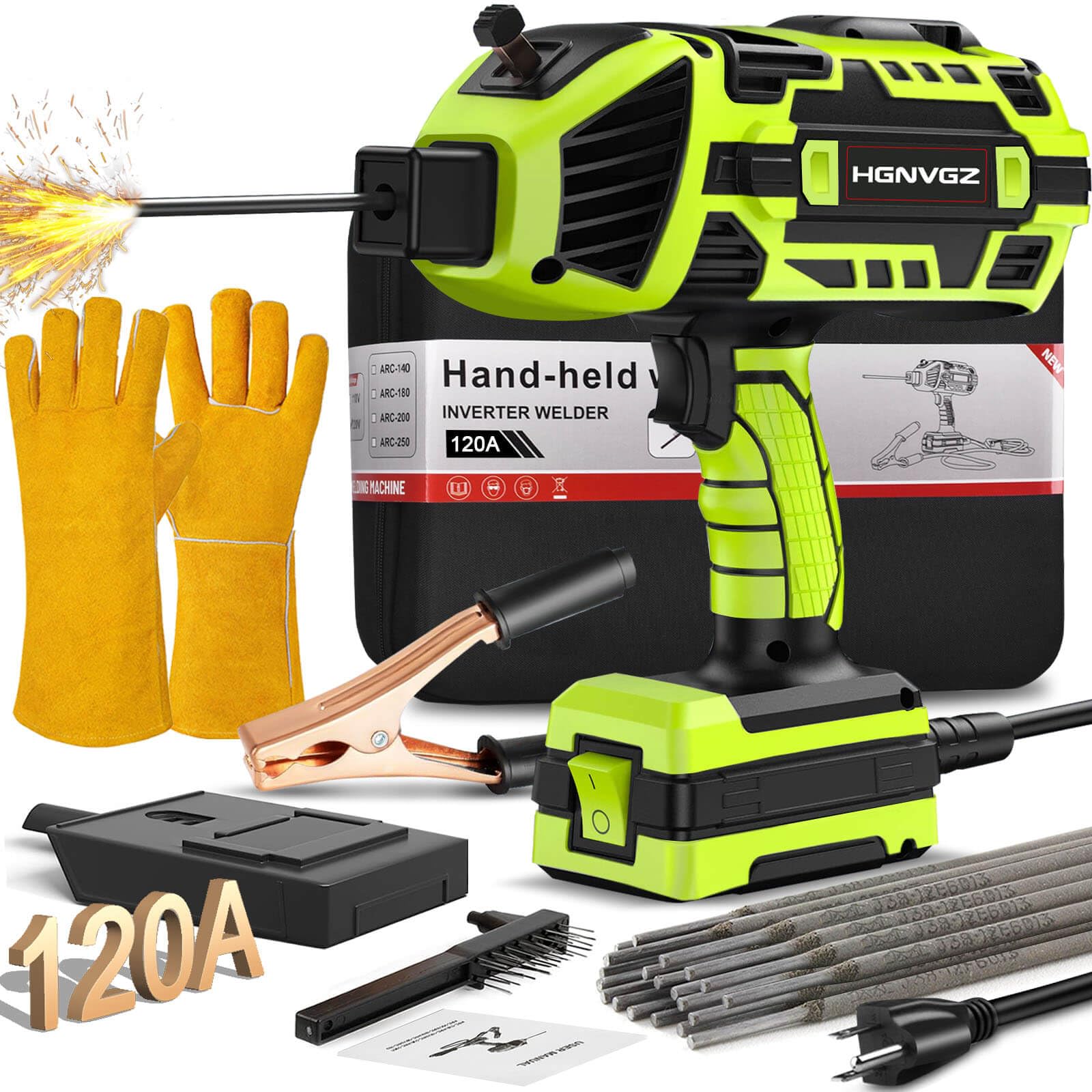 HGNVGZ Handheld 110V Stick Welder