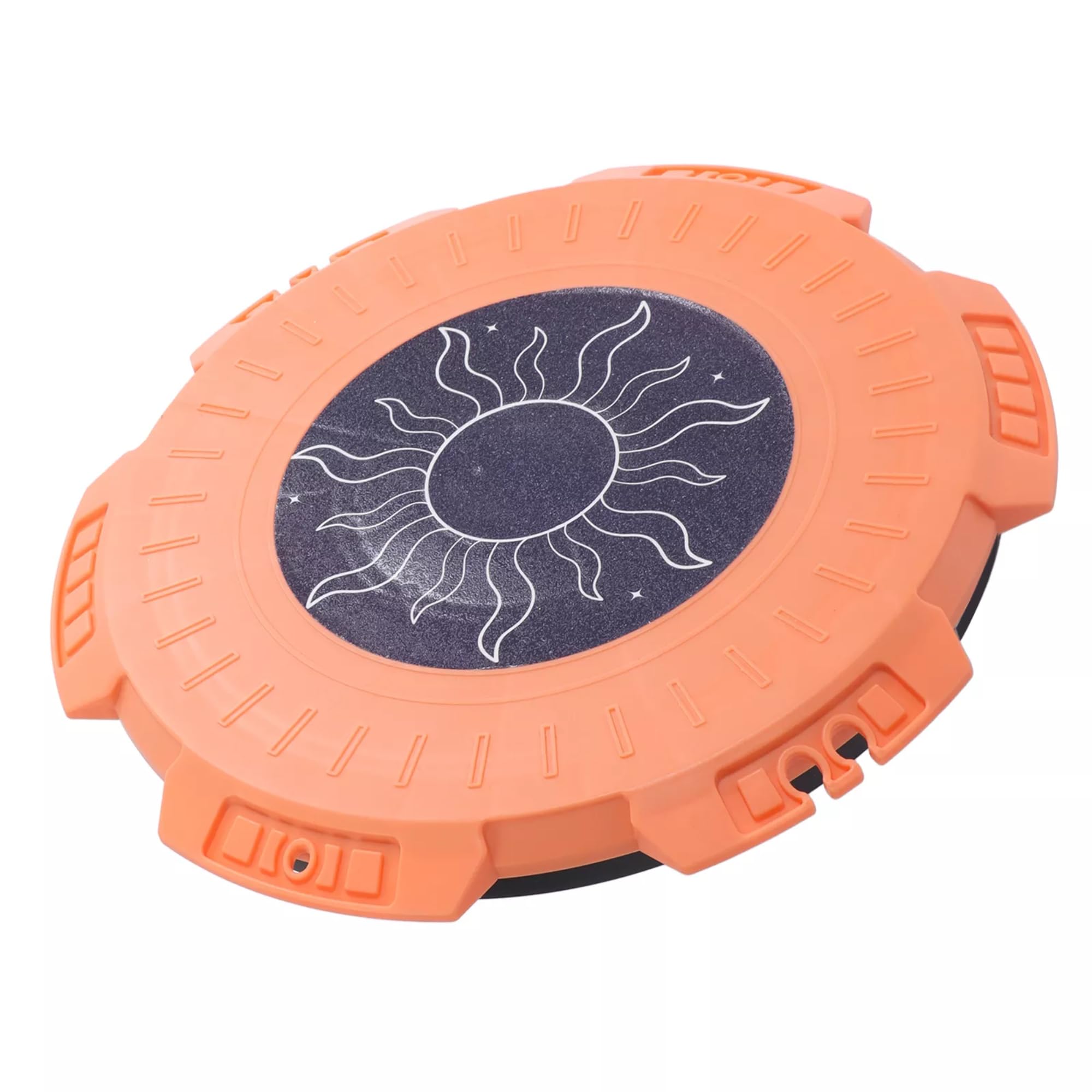 Turbid Ab Twister Board - Waist Twister Machine for Core & Abs Exercise - Waist Twisting Fitness Tool, Dizzy Disc Twist Board for Slimming Workout & Reflexology (Orange)-picture-14