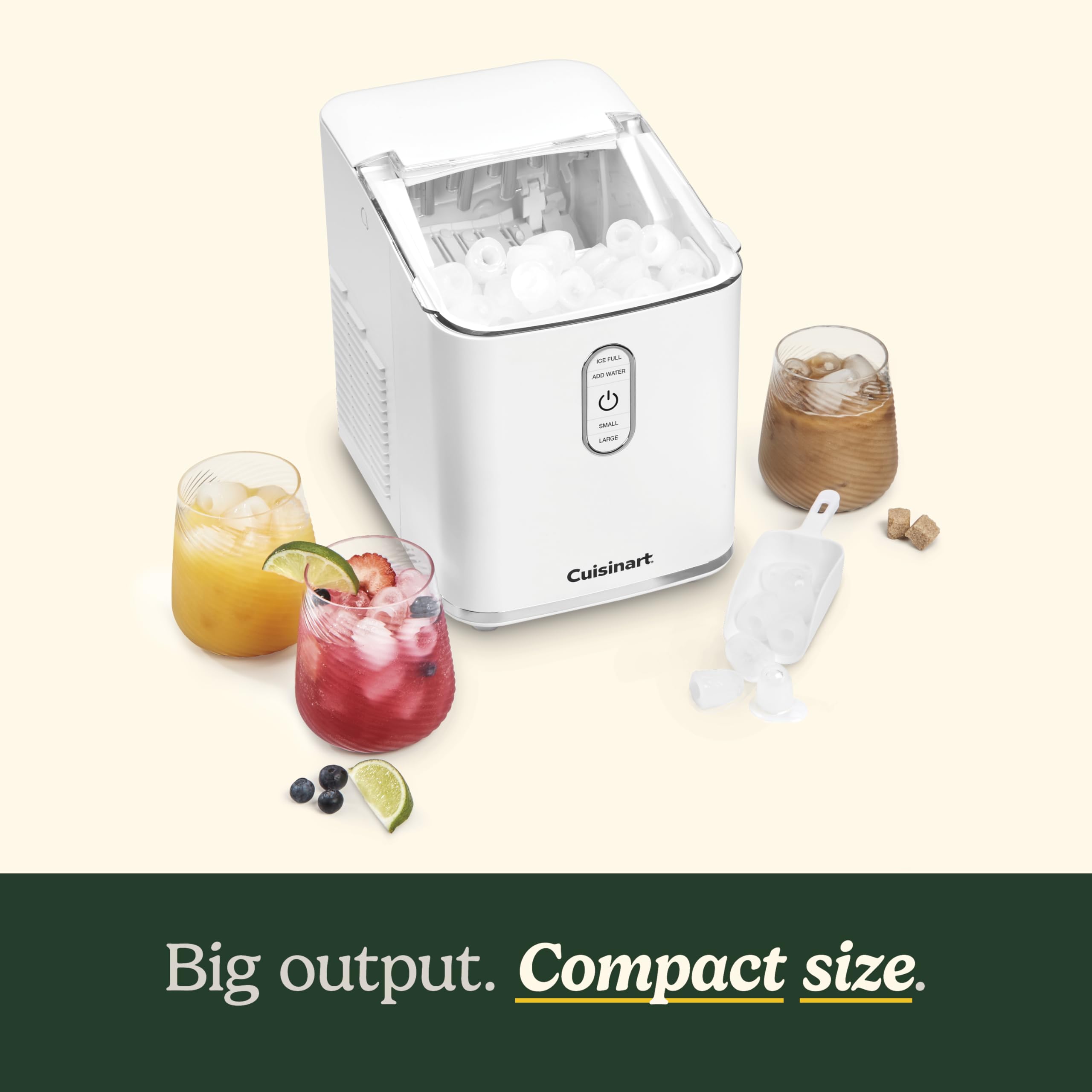 Cuisinart Compact Bullet Ice Cube Maker, Imc-2 on Fridge.com - View 6