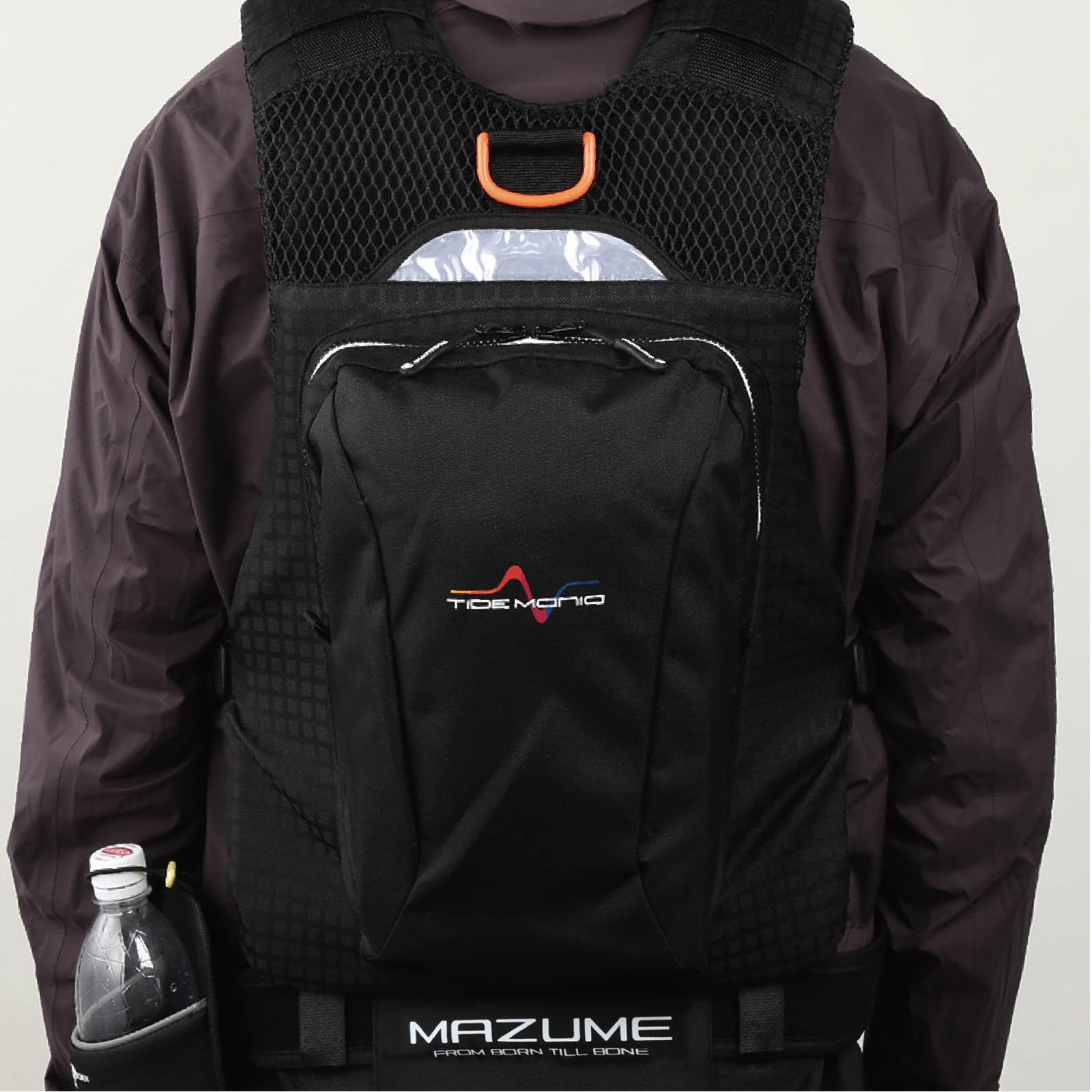 ジャケット mazume Tide Mania Life Jacket MZLJ-831 Black x Black