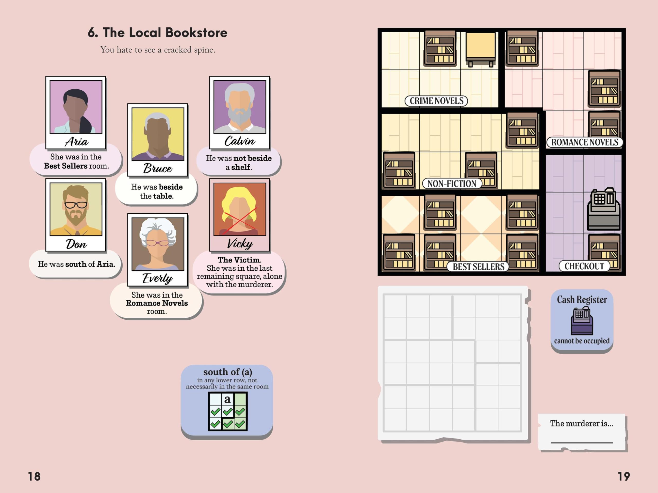 Murdoku: 80 Murder Mystery Logic Puzzles — Amazon image 4