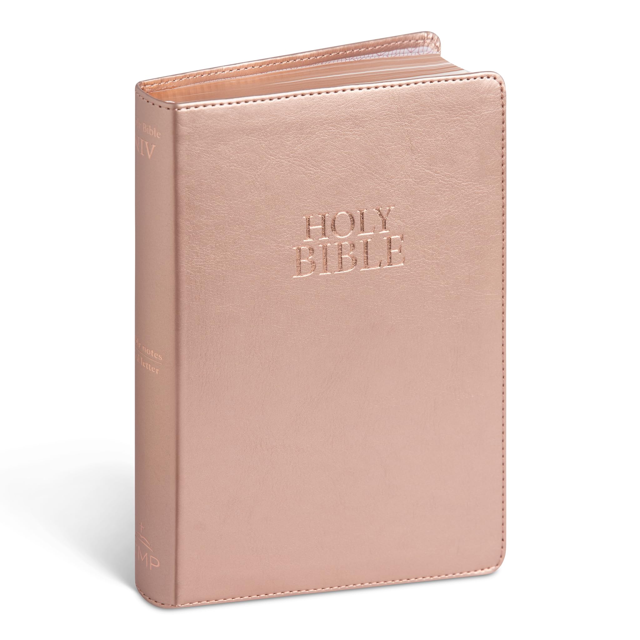 NIV LUXURY LEATHER TOUCH ROSE GOLD BIBLE : Biblica: Amazon.co.za
