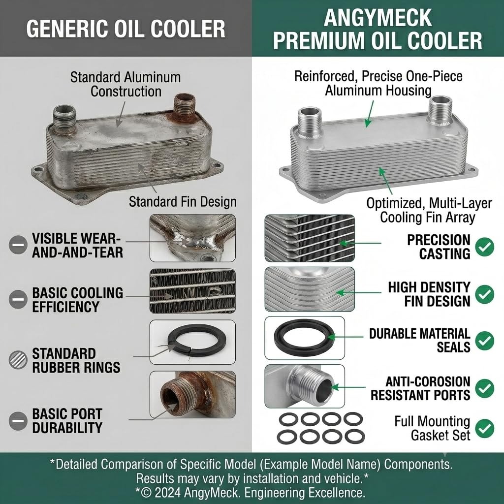 Amazon.com: Engine Oil Cooler Compatible With 2013-2023 Ram 1500