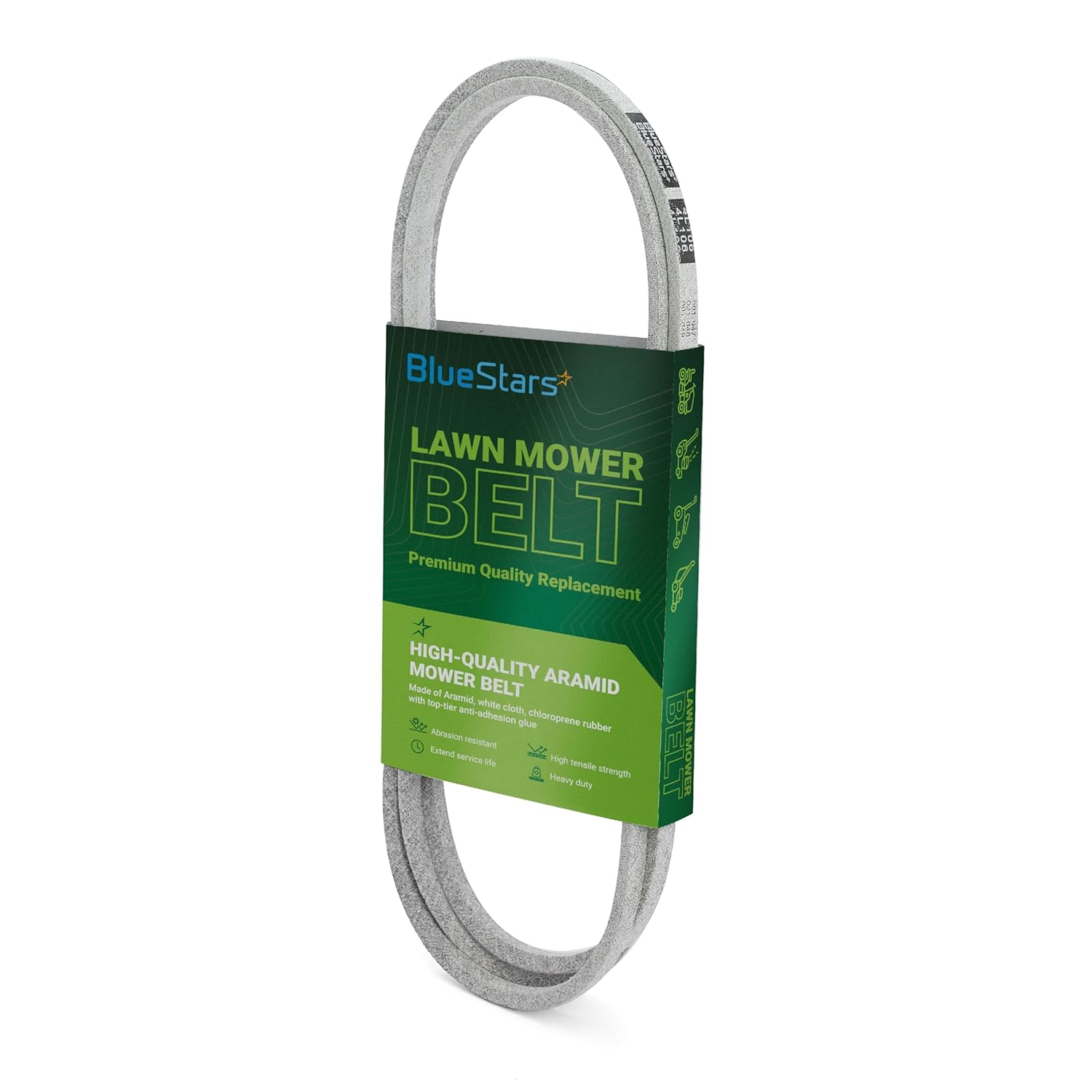 BlueStars 405143 Mower Deck Belt - for 46" Deck Ariens 21546607 AYP 405143 584453101 7133156 Craftsman 532405143 Husqvarna 2246LS 2346XLS YTH22V46 YTH20K46 46 Inch | Aramid Cord | 106 inch Thumbnail