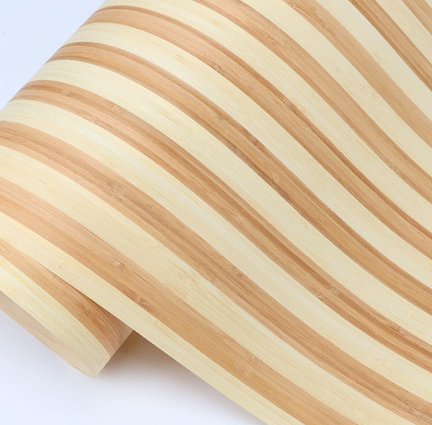 Vtimpac L: 2.5meters Breite: 580mm T: 0.25mm Natrliche Zebra Bambus Haut  Holz Furnier Kreative Mbel Echtholz Furnier Dekoration : Amazon.de:  Baumarkt
