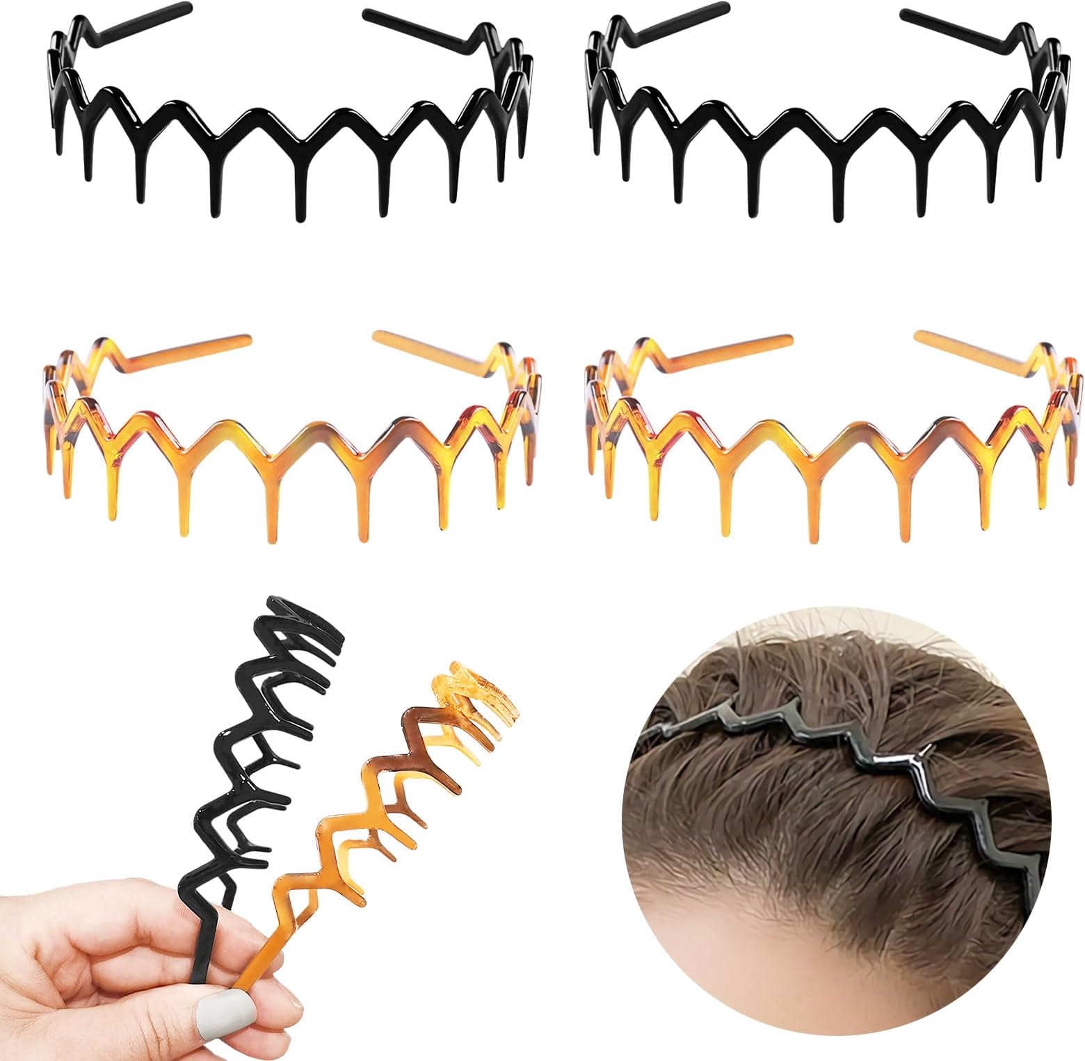 Scunci Effortless Beauty Fashion Headband (colors vary