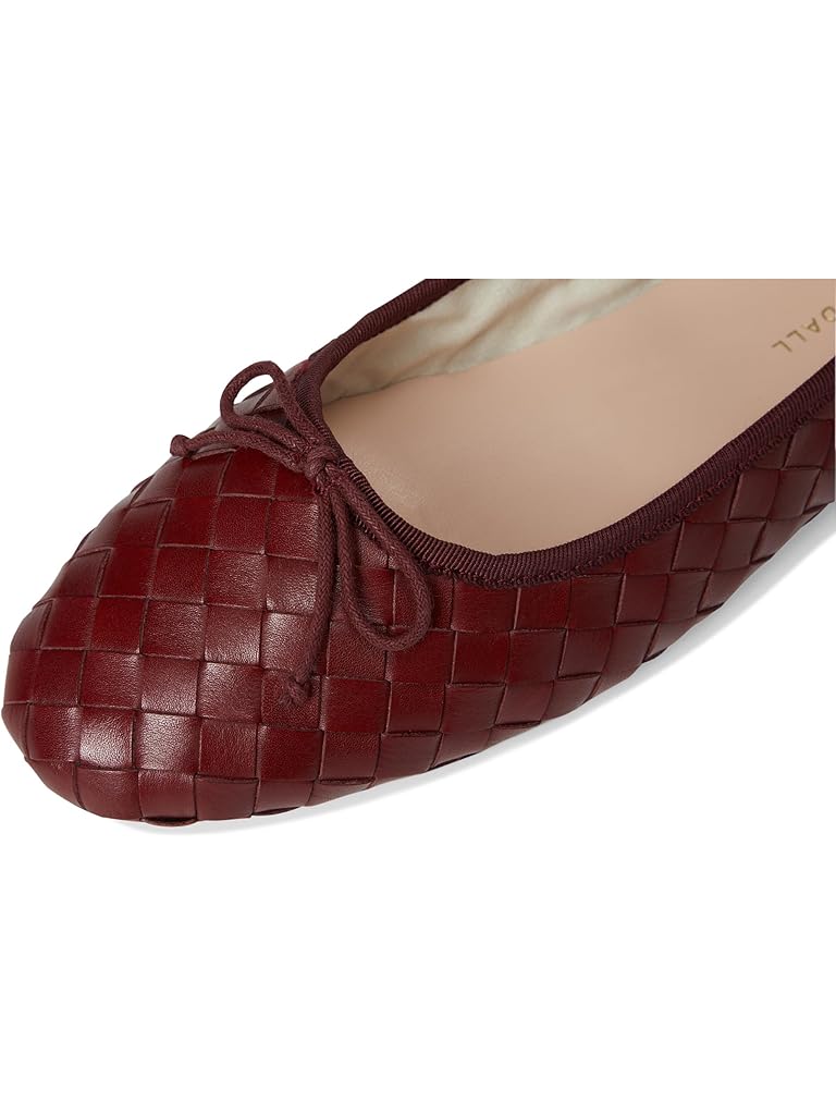 Burgundy Loeffler Randall Leonie Soft Ballet Flat