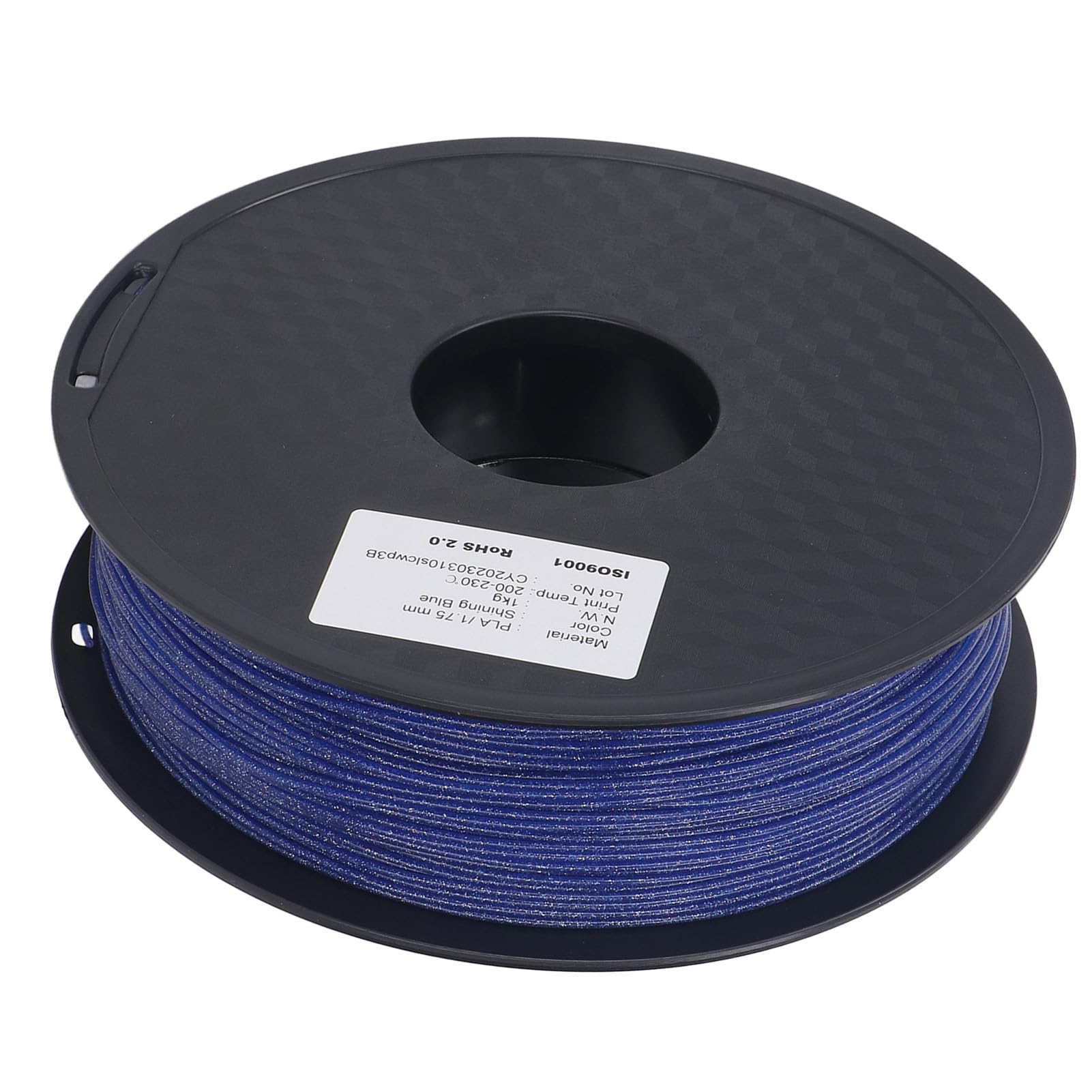 Filament do drukarki 3D 1,75 mm błyszczący niebieski jedwab PLA mocne gładkie błyszczące materiały eksploatacyjne dla entuzjastów i profesjonalistów druku 3D