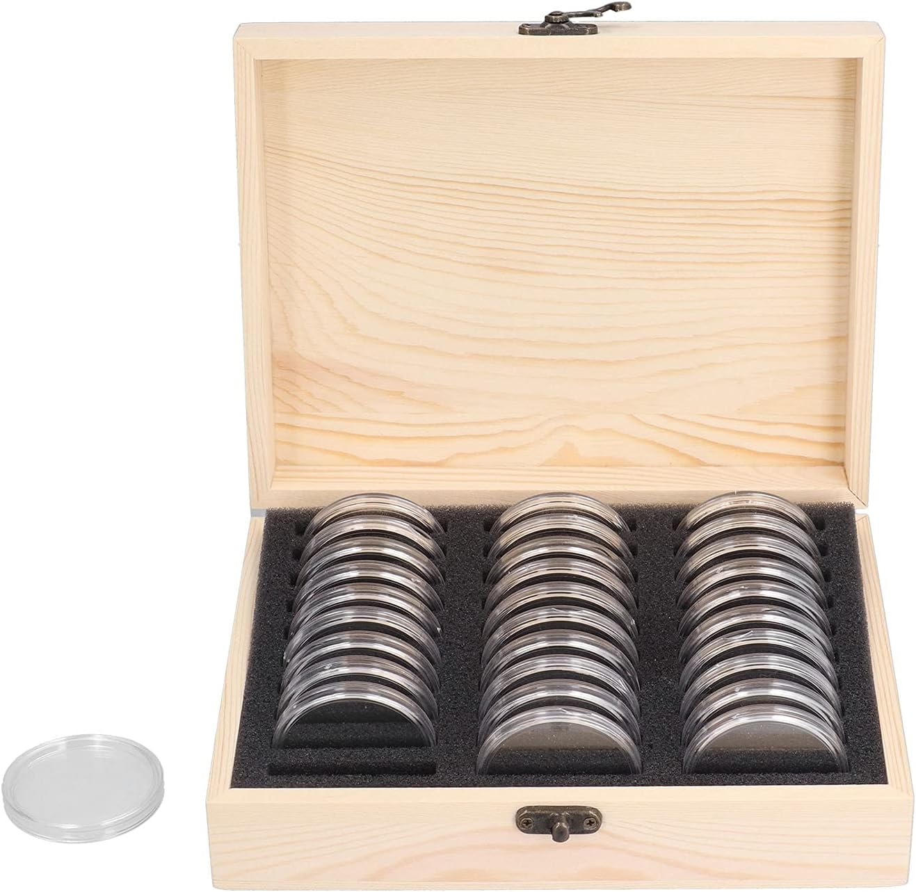 Coin Collecting Supplies, Containers 30 Grid Coin Holders for