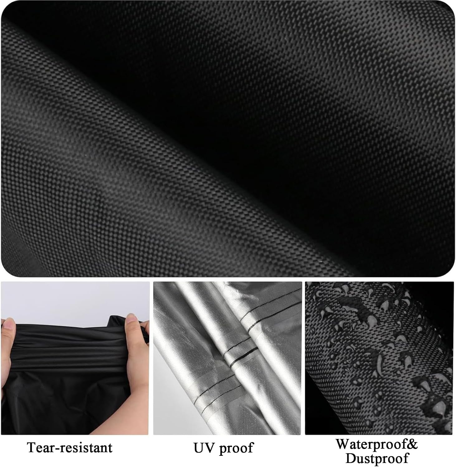 Folding Chair Rack Cover, Dust-Proof Rollaway Bed Storage Cover, Waterproof Windproof Protector, Foldable Furniture Protector for Most Storage Racks, Garages