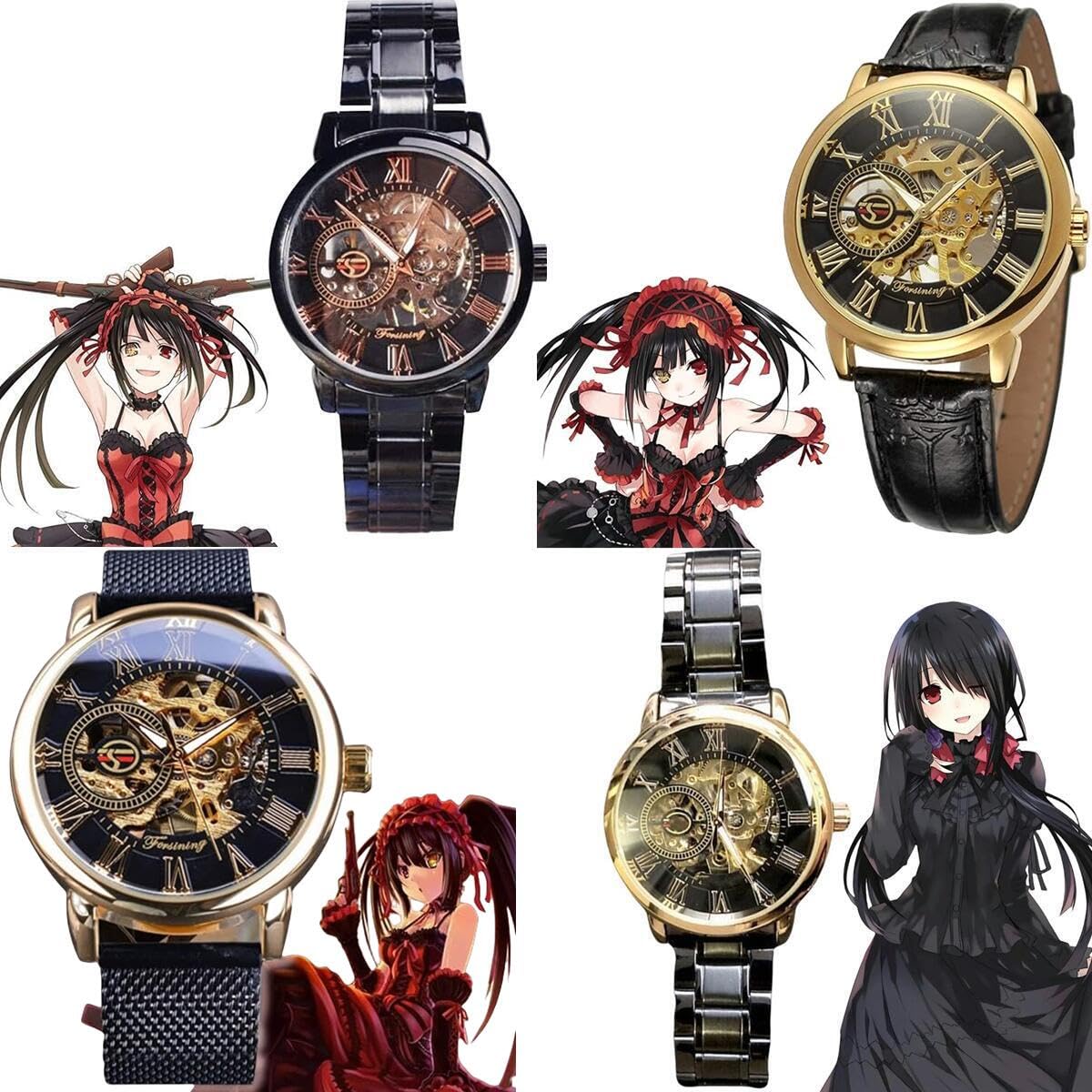 Amazon.co.jp: デート·ア·ライブ 時崎 狂三 腕時計 リスト