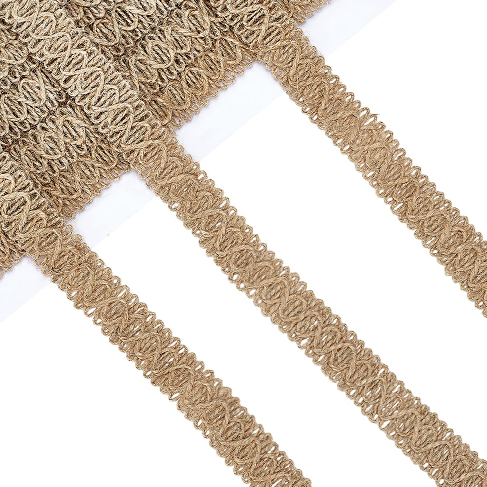 Amazon.com: PH PandaHall Braided Burlap Ribbon, 10m Gimp Braid
