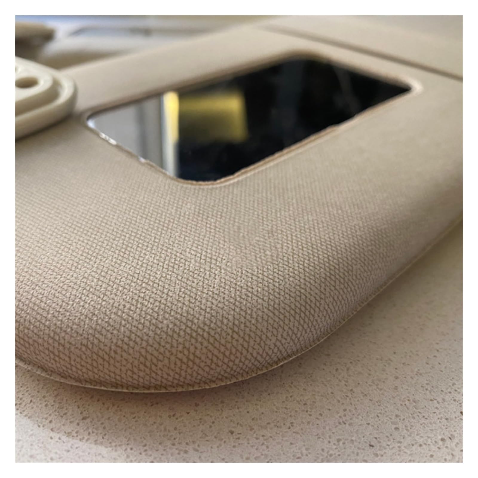 Pare-Soleil Avec Miroir Pour Hyundai I10 2007-2019 - Paire Gauche/Droite, Anti-Éblouissement