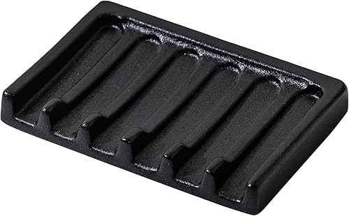 Miniatura 8 de Tanew Jabonera de cerámica autodrenante, jabonera de cascada de barra, soporte para jabón de ducha, soporte para esponja, jabonera para baño, ducha,