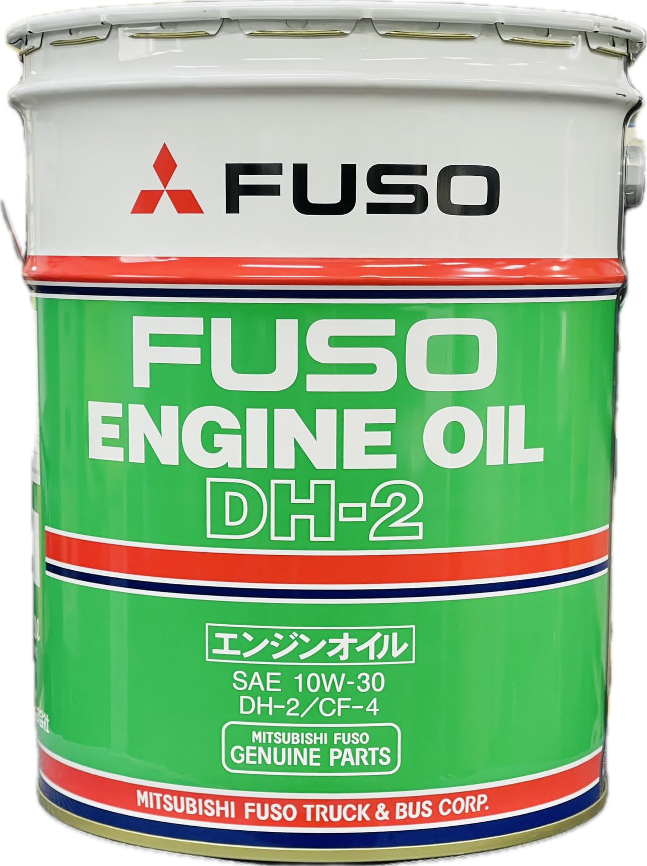 メンテナンス FUSO DH-2 SAE 10W-30 20L Amazon | 三菱ふそう純正（FUSO） 8940401 ディーゼル エンジンオイル