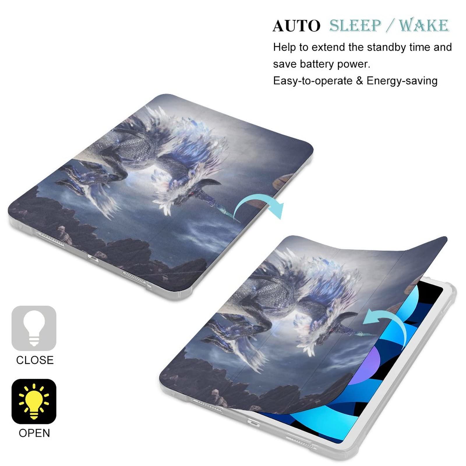 Amazon.co.jp: モンスターハンター iPad ケース IPAD 2020 10.2インチ