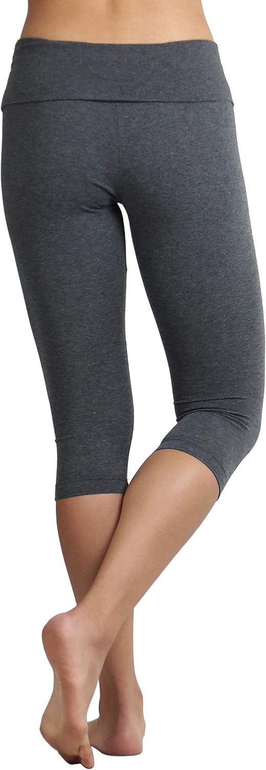 ToBeInStyle Women's Low Rise Sweatpants w/Fold-Over Waistband - Image 3