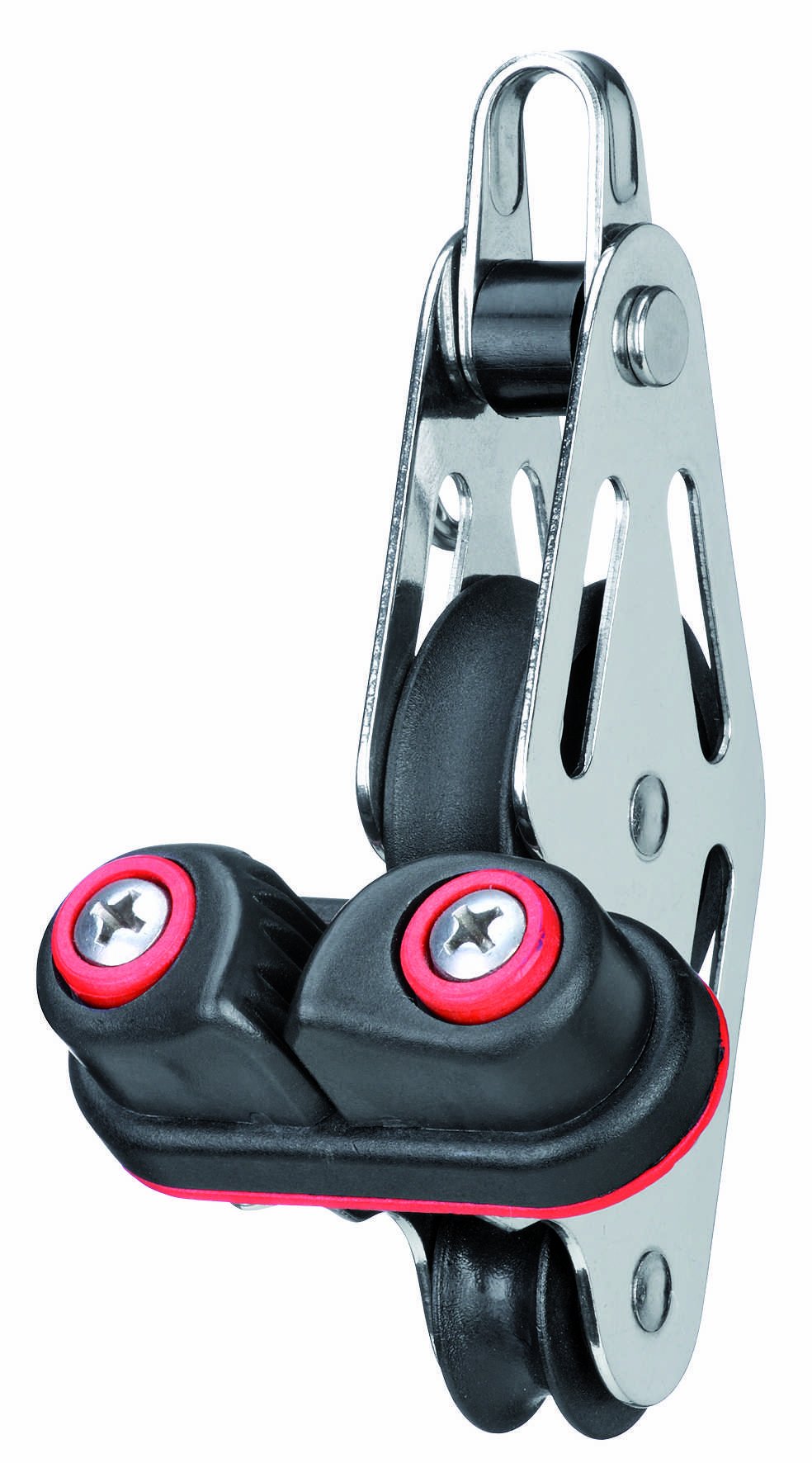 Sprenger Edelstahl Niederholer Block für 6 mm Schot und Schotklemme