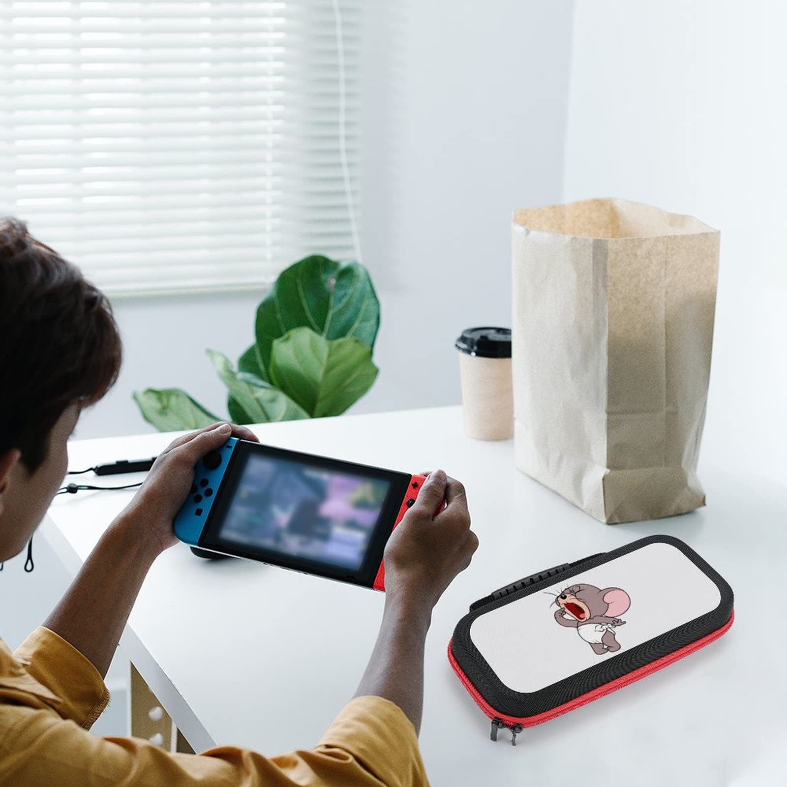 Amazon.co.jp: Switch ケース トムとジェリー タフィー Switch OLED