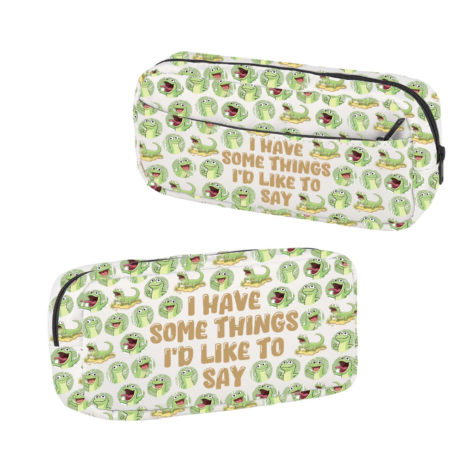 BNQL Lizard Pencil Case Cute Lizard Gifts Cartoon Movie Characters Gifts Animated Movie Fan Gift I Have Something I'd Like to Say