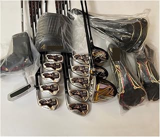 LEIJMA Golf Clubs 4 Star S-08 Full Set Driver + Fairway Woods + Irons + Putter R/S/SR Flex Shaft With Head Cover (Color : 10.5D 3w5w Irons SR)