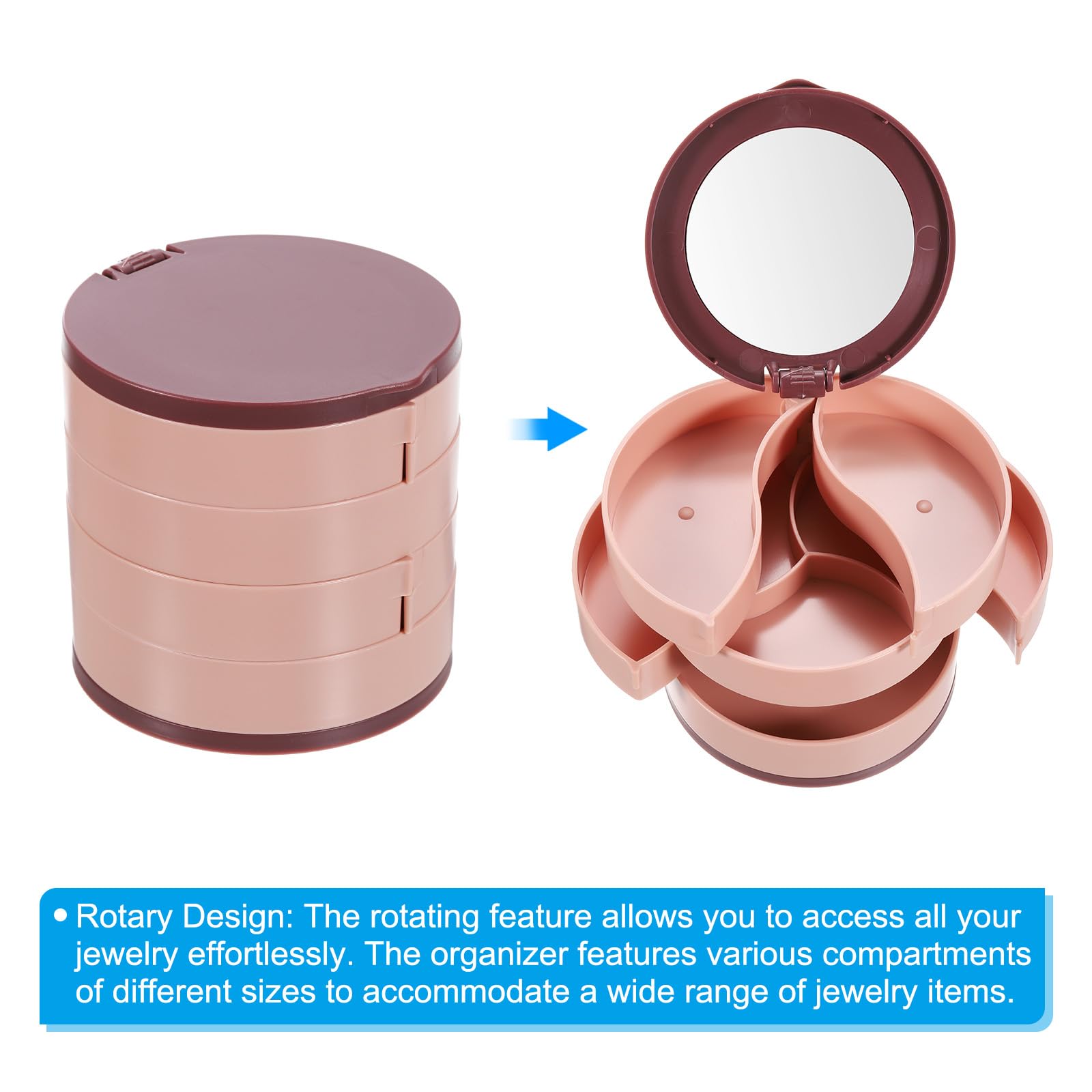 PATIKIL Rotating Jewelry Organizer - Image 4