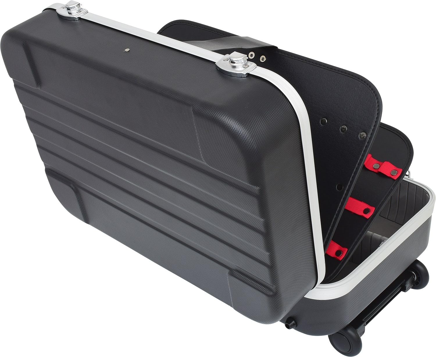 KS Tools 850.0530 Valigetta Rigida in ABS con Trolley Telescopico Rimovibile, 435X310X160 mm