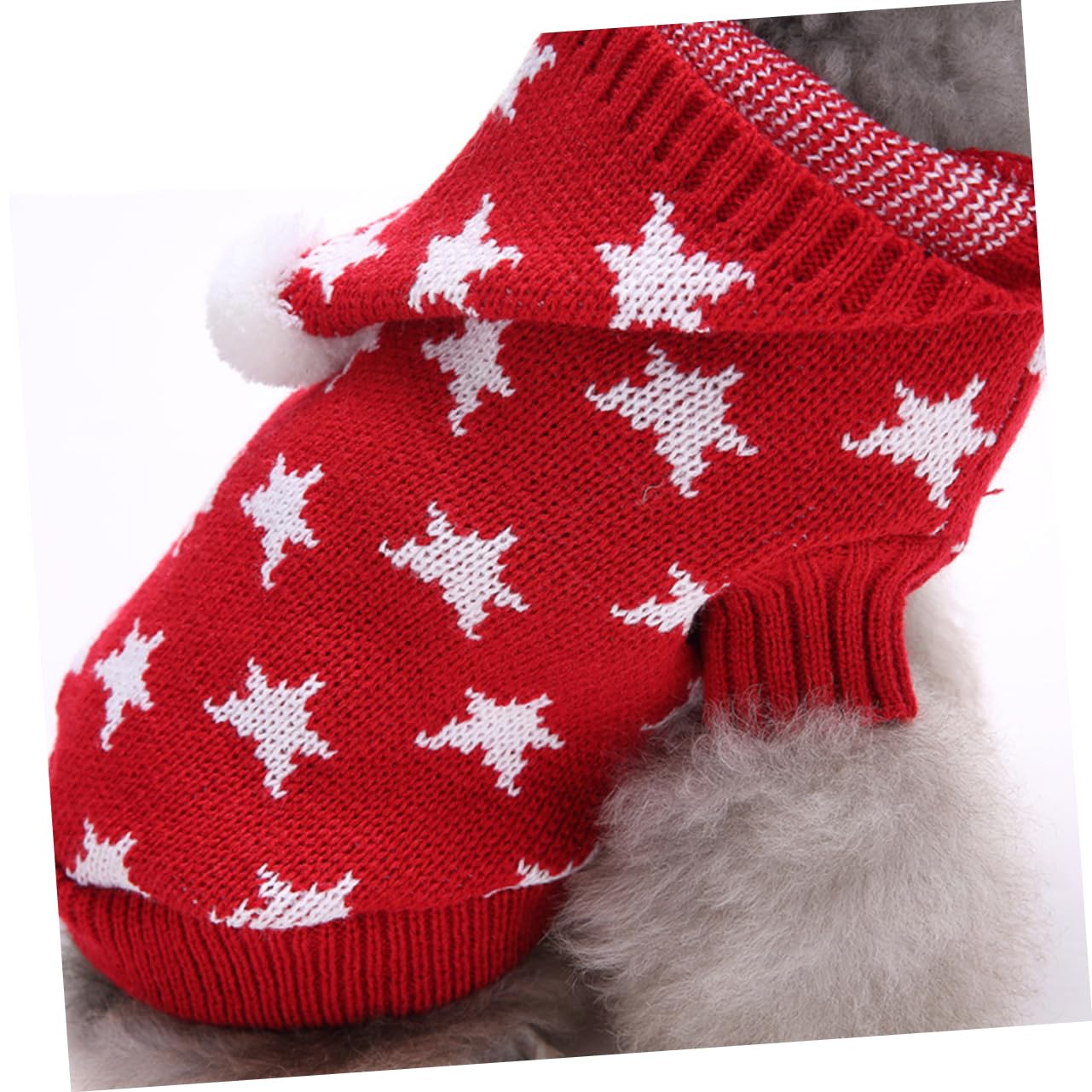 BESPORTBLE 3 Pz Vestiti per Animali Domestici di Natale Canna Maglione per Cuccioli Cappotto Invernale per Cani Maglioni Natalizi Maglione per Cani da Compagnia per Animali