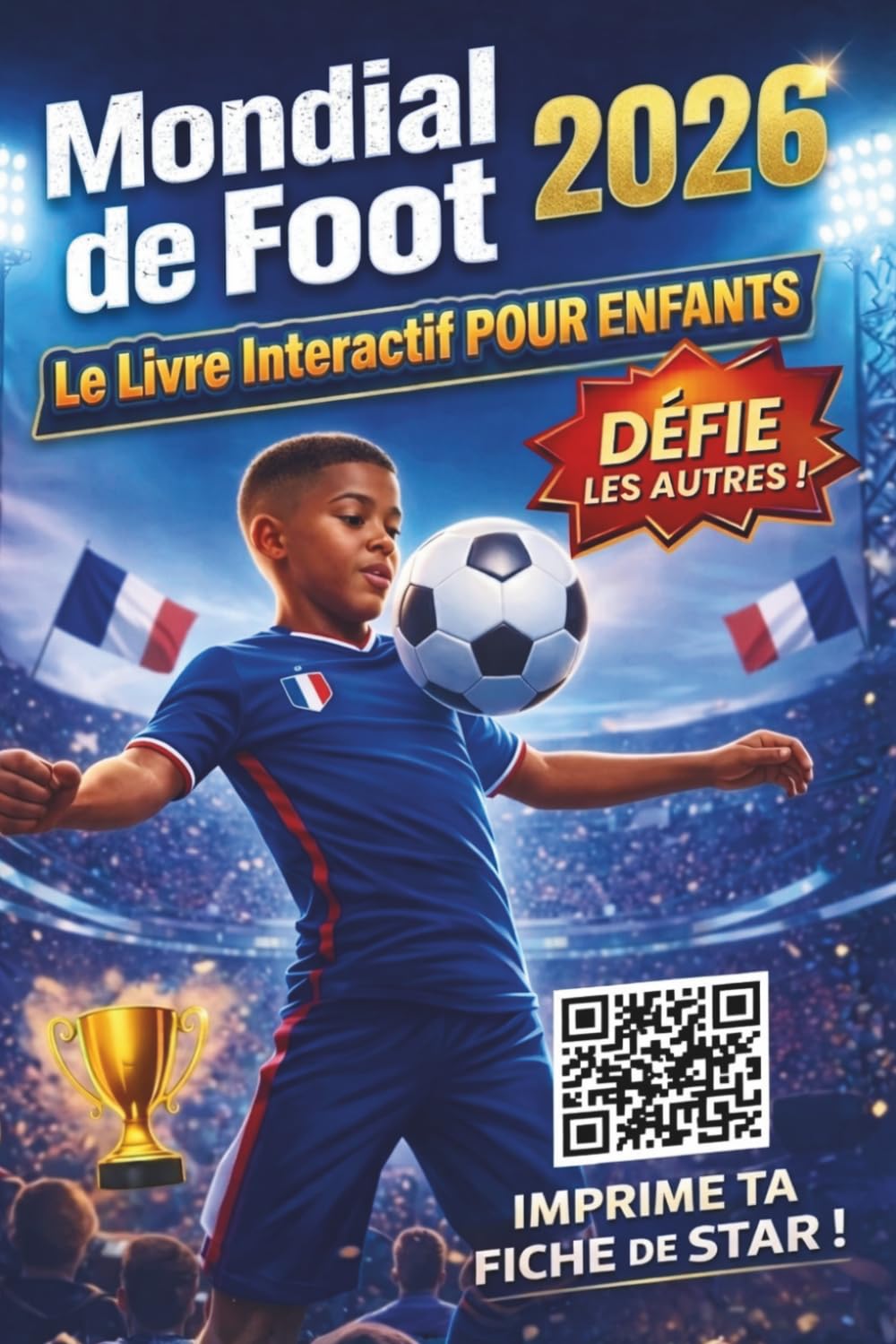 Mondial de Foot 2026 – Le Livre Interactif pour Enfants: Prédictions, calendrier des matchs, quiz amusants et faits incroyables pour vivre à fond la Coupe du Monde