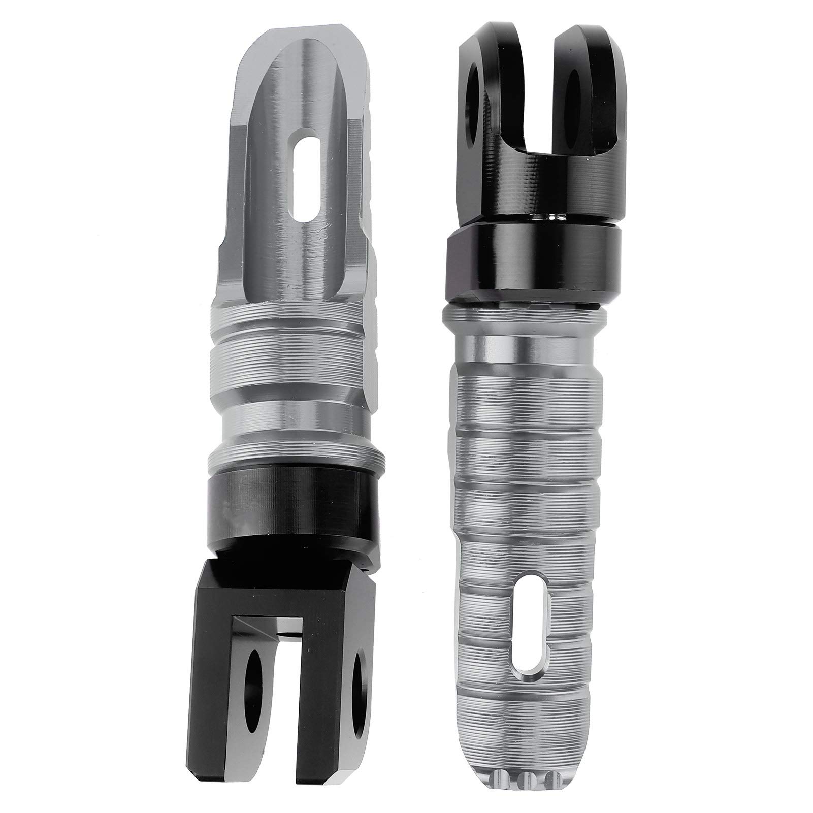 Amazon | Yctzeペアのフロントフットペグアルミニウム合金ペダルは