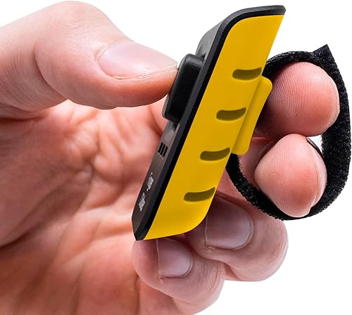 Miniatura 9 de Educator Clicker de dedos de entrenamiento para perros con sonido audible para refuerzo positivo, comportamiento y obediencia, entrenador de