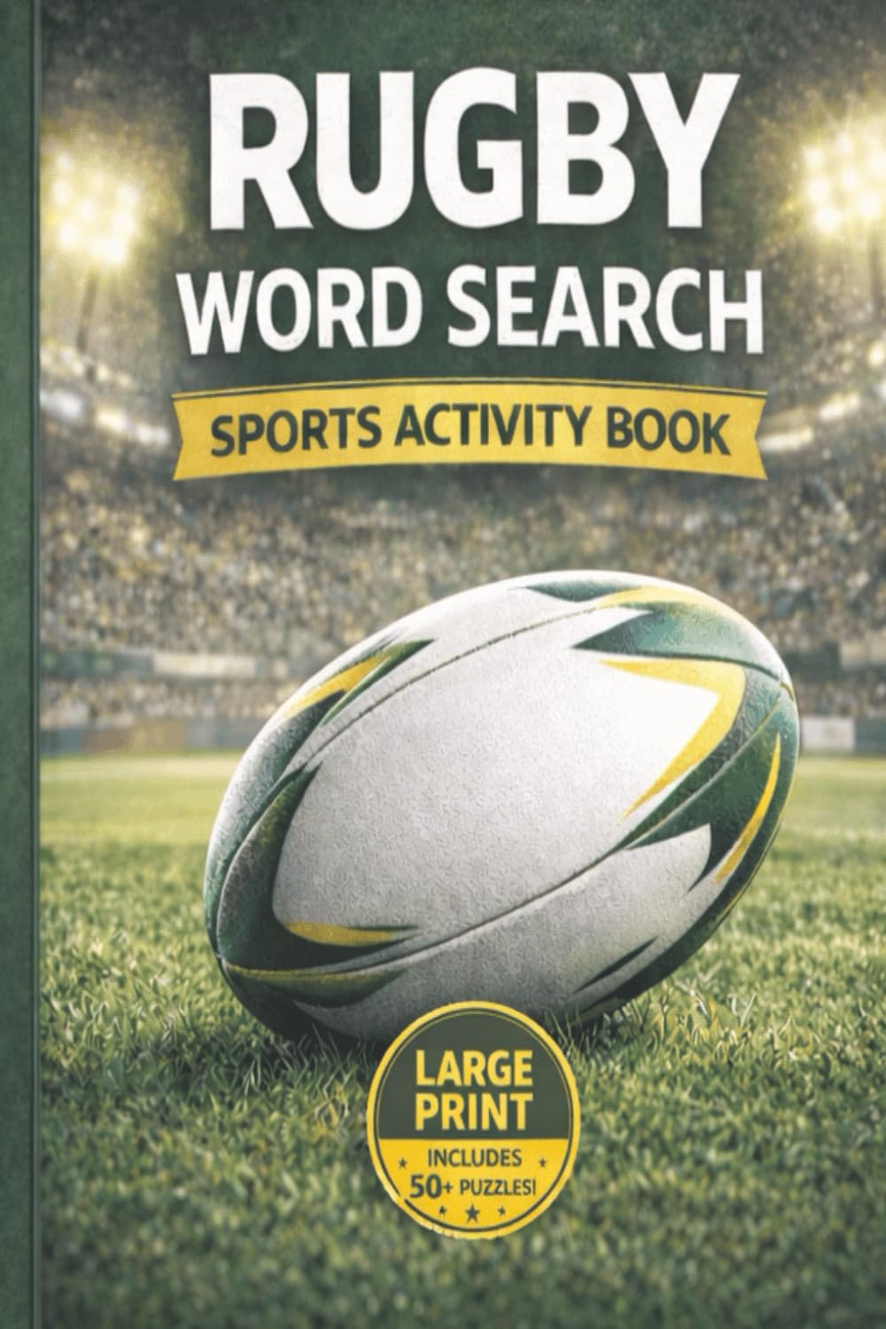 Rugby Word Search: Sports Activity Book