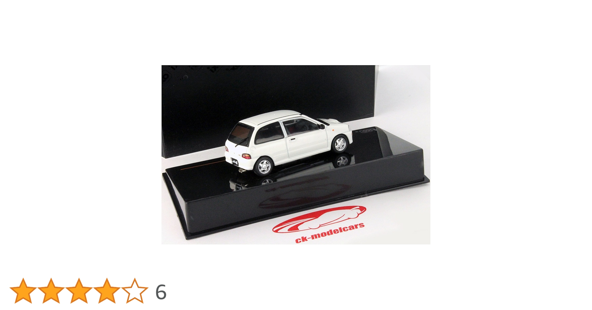 Amazon | イクソ 1/43 スバル ヴィヴィオ RX-RA 1992 ホワイト 完成品