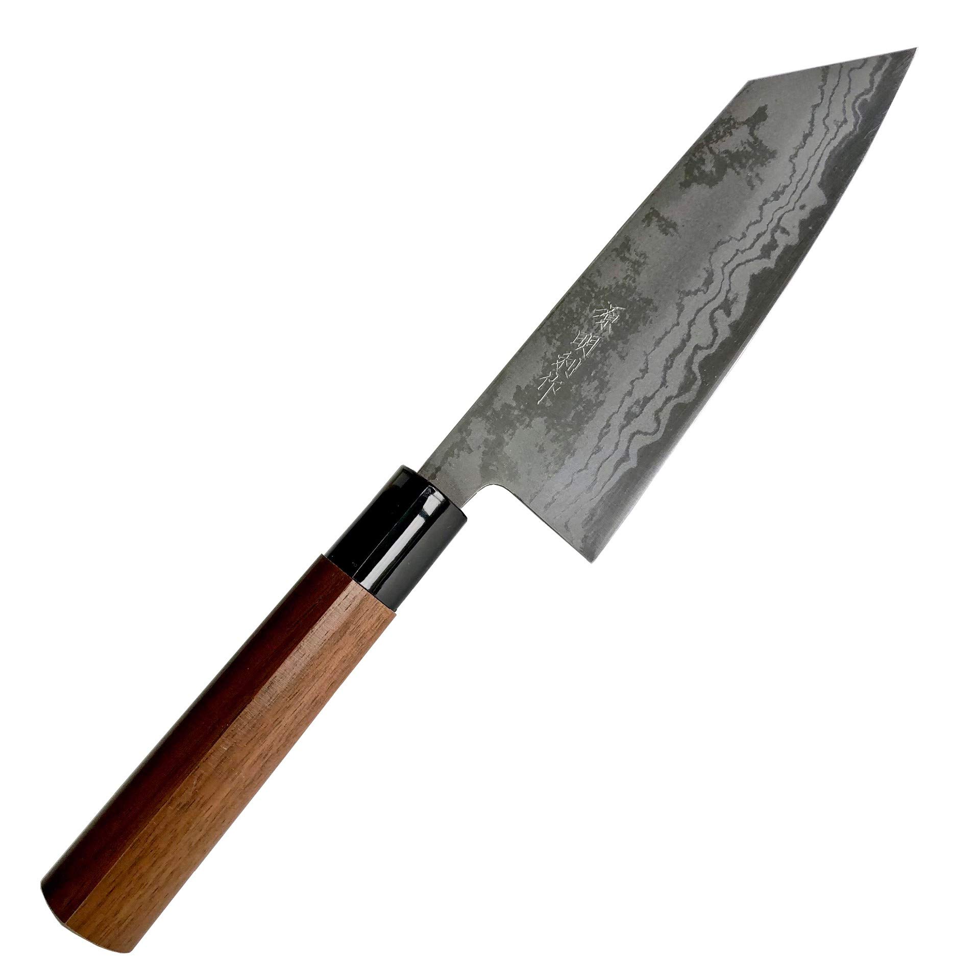 Amazon | 源明利 銀龍 剣型文化庖丁 積層青二鋼 170mm 胡桃ｼﾉｷﾞ
