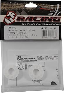 3Racing #SAK-07C Center Pulley Set 22T For 3racing Sakura Zero for 3Racing All