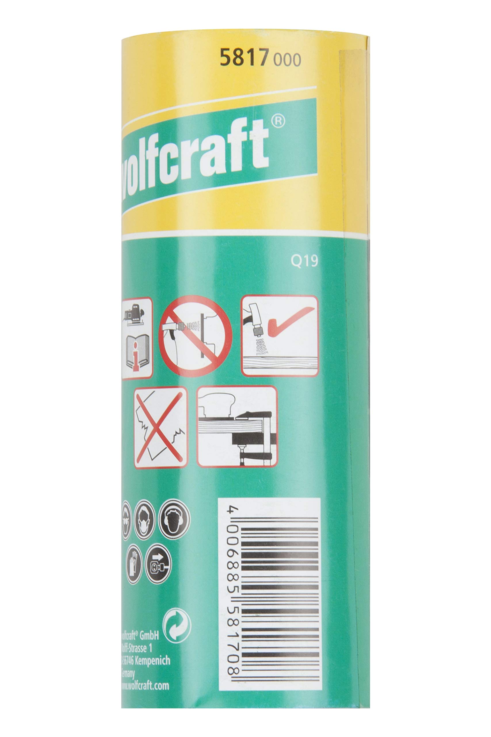 Rotolo Carta Vetrata Wolfcraft 5m X 93mm | Grana 180 Per Legno E Metallo - Foto 9