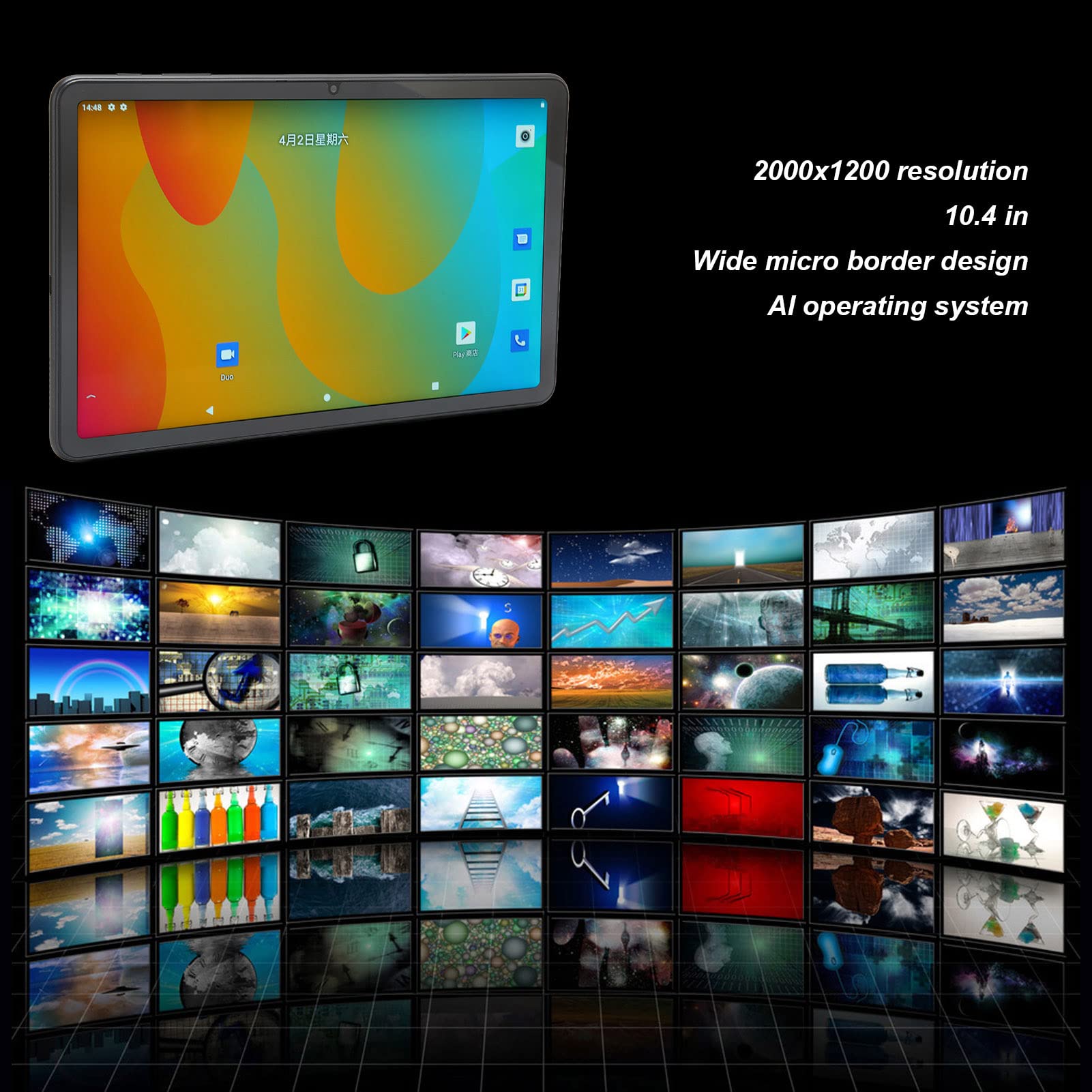 Amazon.co.jp: Vikye 10.4インチタブレット 2000x1200解像度タブレット