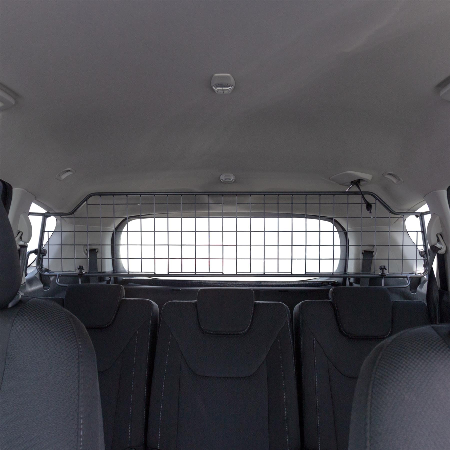 Travall Guard Hundegitter Kompatibel Mit Ford S-Max (Ab 2015) TDG1490 - Maßgeschneidertes Trenngitter in Original Qualität
