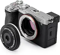 VILTROX Lente panqueca de 28 mm f4.5 para Sony E, foco automático 28 mm f/4.5 FE Chips-Size Lente ultrafina de quadro completo para Sony E Mount