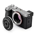 VILTROX 28mm f4.5 Pancake Lens for Sony E, Auto Focus 28mm f/4.5 FE Chips-Size Ultra-Thin Full Frame Lens for Sony E Mount gallery image