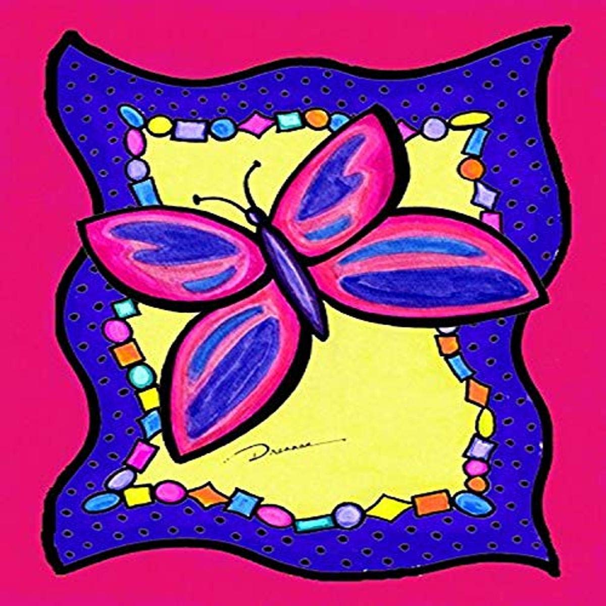 Bee sur Toile Caroline S Treasures Ld6050chf grand coussin décoratif multicolore salon