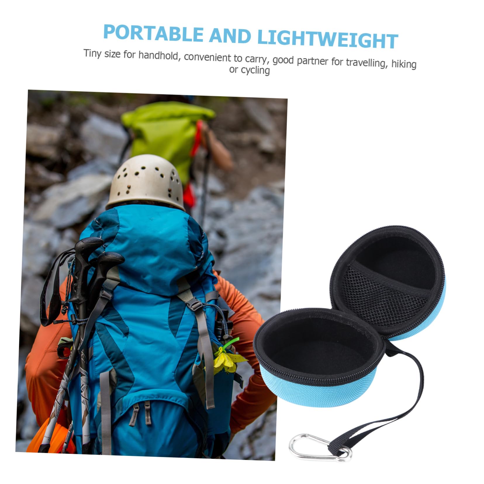 POPETPOP Speaker Pack Dot Stand Outdoor Audio Storage Bag Compact and Blue Random Color