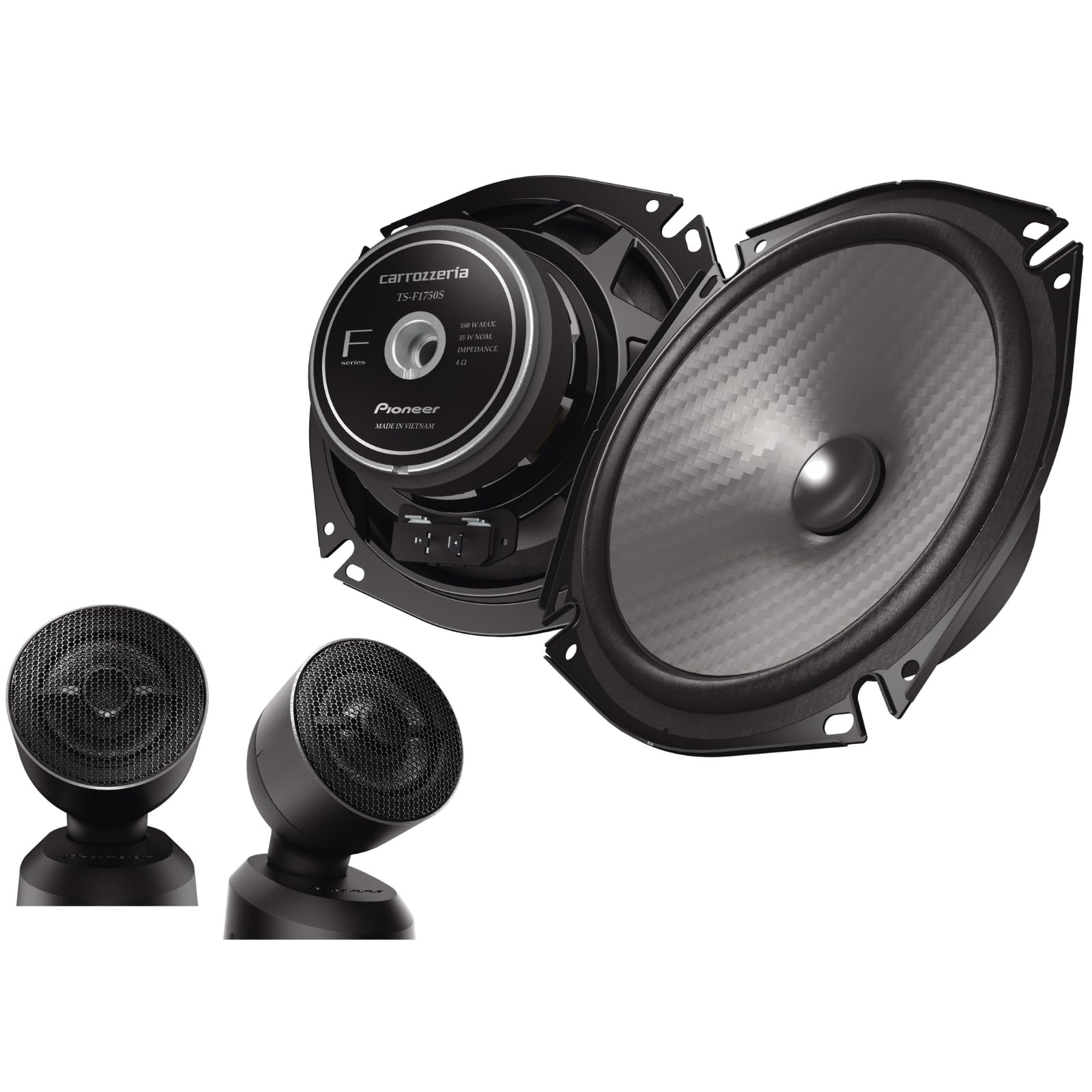 Amazon.co.jp: Pioneer スピーカー TS-F1750S 17cm カスタムフィット