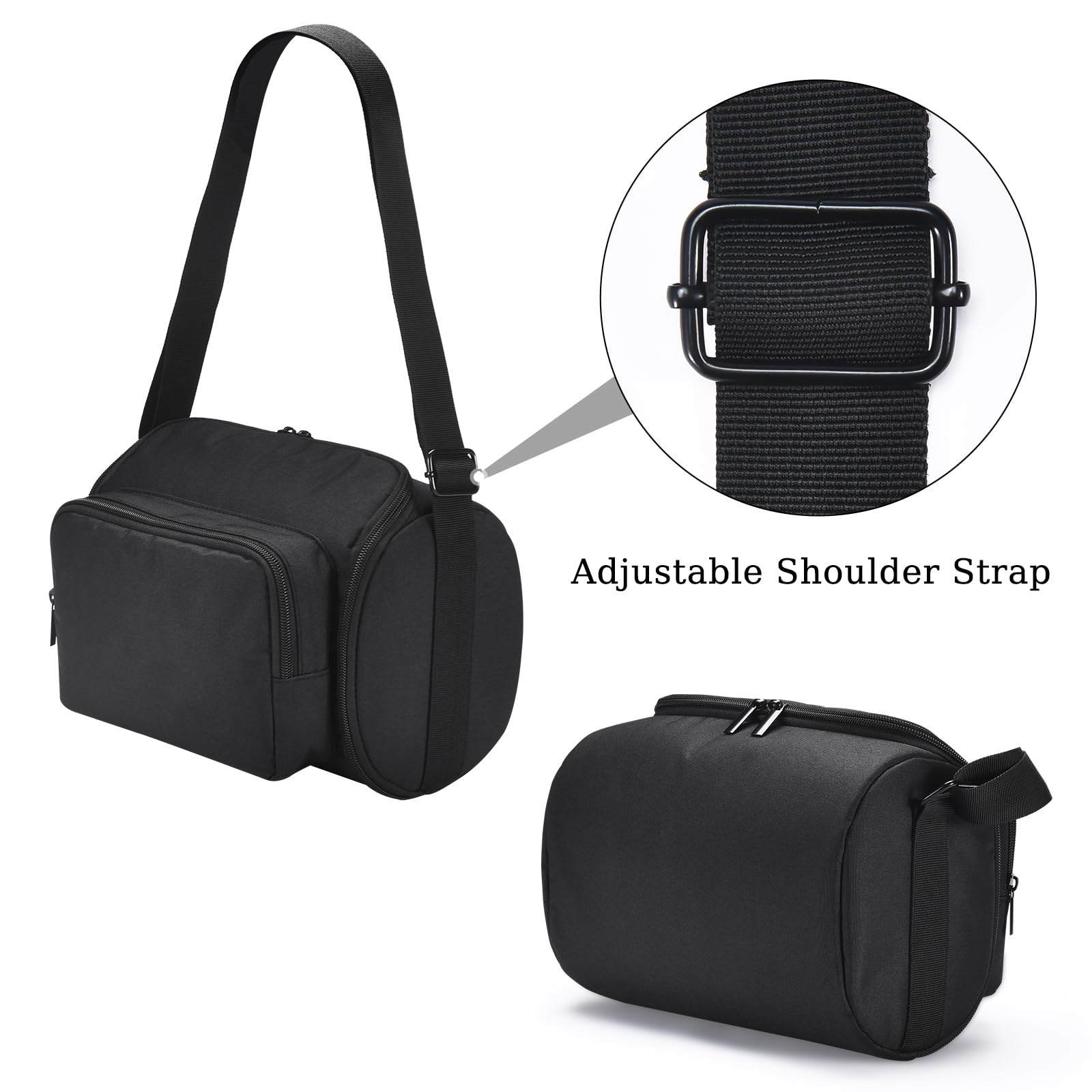 Borsa da Viaggio per Bose NUOVO Diffusore Portatile SoundLink Max,per Sonos Move/Move 2 Altoparlante intelligente,Custodia da Trasporto per Sonos Move/Move 2 Base di Ricarica,Cavo(Nero)