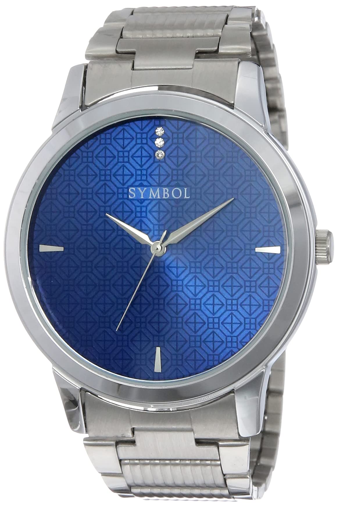 Amazon Brand - Symbol Men Stainless Steel Analog Black Dial Watch-Az-Sym-Ss21A-03C, Band Color-Black (B08ZJ1FRM9) Amazon Price History, Amazon Price Tracker