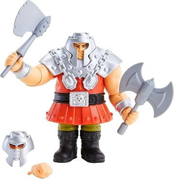 Mattel Masters of the Universe Origins Deluxe Ram-Man Action Figure, 6-in Battle Character for Storytelling Play and Display, Gift for 6 to 10-Year-Olds and Adult Collectors | Masters Of The Universe Origins 5 Inch Action Figure Deluxe - Ram Man