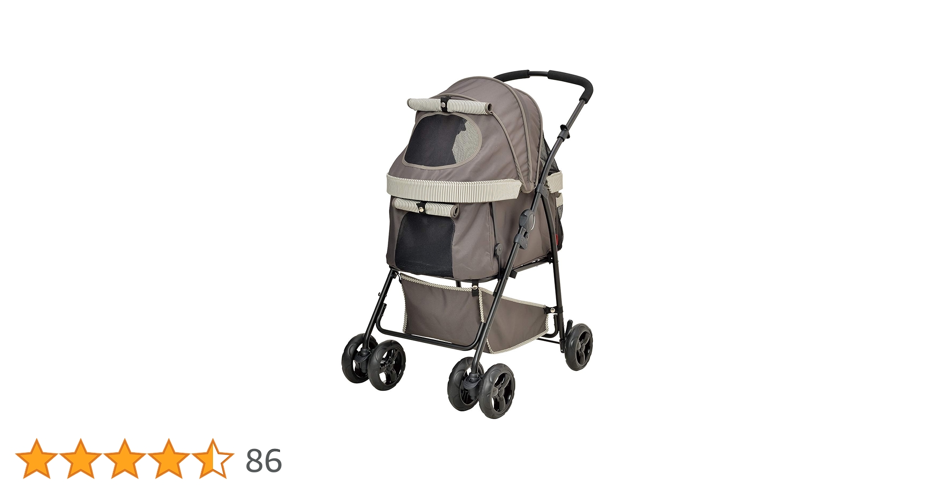 ジェックス わんわんカート 多頭用DXplus ストライプグリーン (1台) 犬